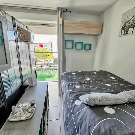 Grand Studio, Coin Nuit Séparé, Terrasse Et Garage Privatif *