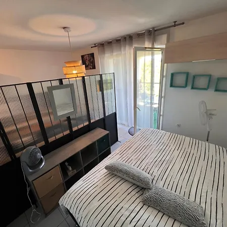 Grand Studio, Coin Nuit Séparé, Terrasse Et Garage Privatif Appartamento Royan